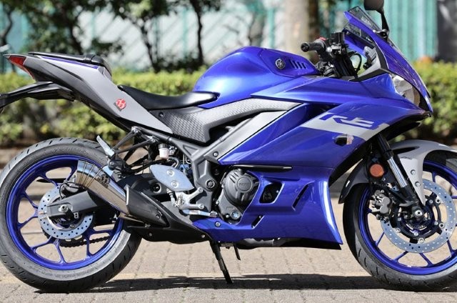 Sptadao SP忠男 YAMAHA YZFR3( 19 ) POWER BOX メガホン マフラー YZ2-PB-12｜MOTO-OCC 店