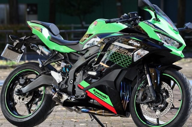 Sptadao SP忠男 KAWASAKI Ninja ZX25R POWER BOX FULL チタンブルー ZX2-PB-02