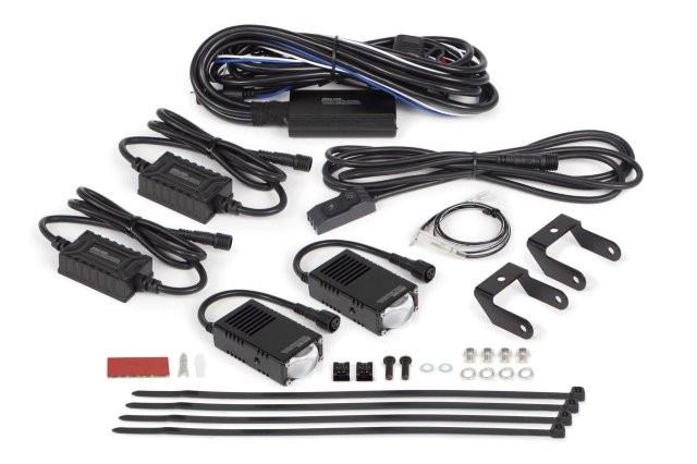 タケガワ TAKEGAWA LED スモールフォグランプキット カットライン 10W ホワイト・イエロー切替 2個入 05-08-0711