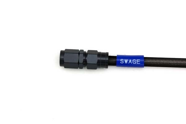 在庫有り SWAGE-LINE スウェッジライン Fホースキット BLK/BLK 250SB 02-05 BAFB531｜MOTO-OCC 店