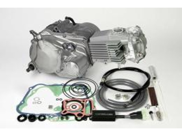 SP武川 SPタケガワ スーパーヘッド4V+Rコンプリートエンジン124cc(セカンダリー)(湿式/ワイヤー式) 01-00-1552