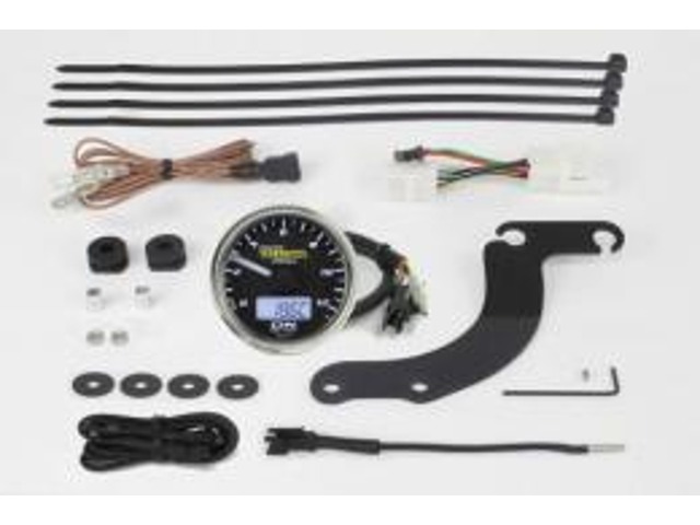 SP武川 SPタケガワ Φ48スモールDNタコメーターキット12500RPM 05-05-0085