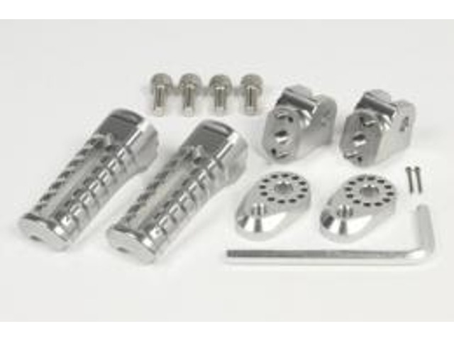 要納期確認 SP武川 SPタケガワ アジャスタブルステップキット(HONDA用/シルバー) 06-13-0094｜MOTO-OCC 店