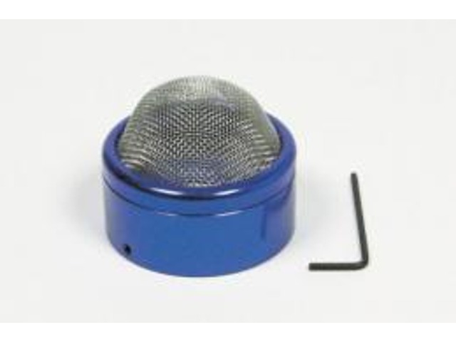 SP武川 SPタケガワ ビレットエアファンネル(取付径43mm)(ブルー/ネット付き) 03-01-0025