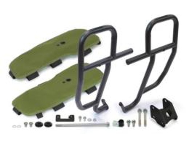 要納期確認 SP武川 SPタケガワ レッグバンパー&シールドキット(グリーン) 06-00-0027｜MOTO-OCC 店