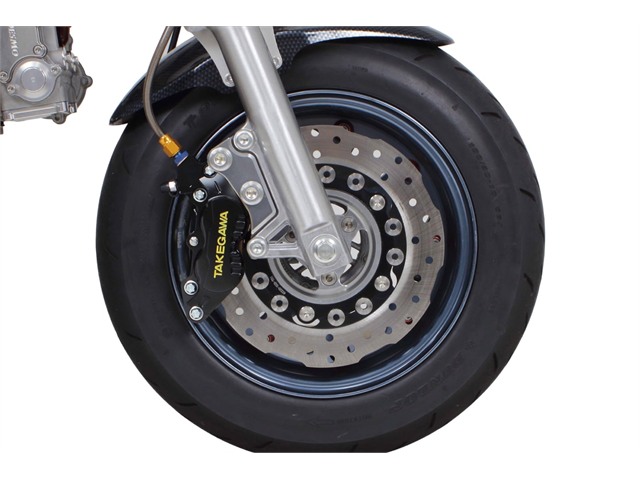 要納期確認 SPタケガワ アルミビレット4POTキャリパーフロントセット（ブラック） NSF／Ape Type-D／XR MOTARD／モンキー／ゴリラ 06-08-0294｜MOTO-OCC 店