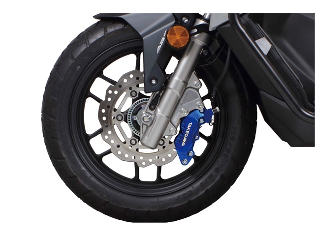 在庫有り SPタケガワ アルミビレット4POTキャリパーフロントセット（ブルー） ADV150（KF38）／ADV160（KF54） 06-08-0301｜MOTO-OCC 店