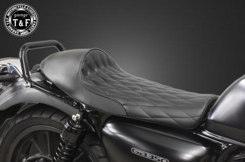 楽天市場】ガレージT＆F カフェシート タックロール GB350(GB350S取付