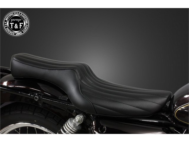 在庫有り Garage T&F ティーアンドエフ ST250E ダブルシート(バーチカル) 7120320|MOTO-OCC 店