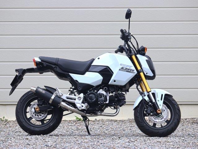 WR’S ダブルアールズ ショートオーバル F-BLACK(ステンレスシェル) フルエキゾースト LC1180JM|MOTO-OCC 店