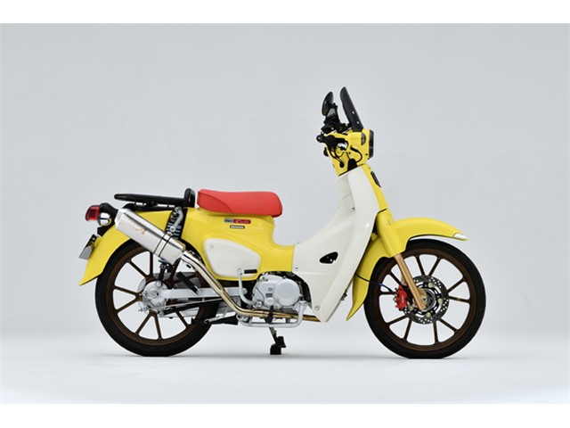 Yamamoto ヤマモトレーシング マフラー スーパーカブ110 チタン UP TYPE-SA 2022年～ 10112-71TUS