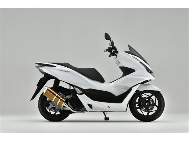 Yamamoto ヤマモトレーシング マフラー 21～22 PCX125 SUS TYPE-SA ゴールド 2021年～2022年 10133-71SAG