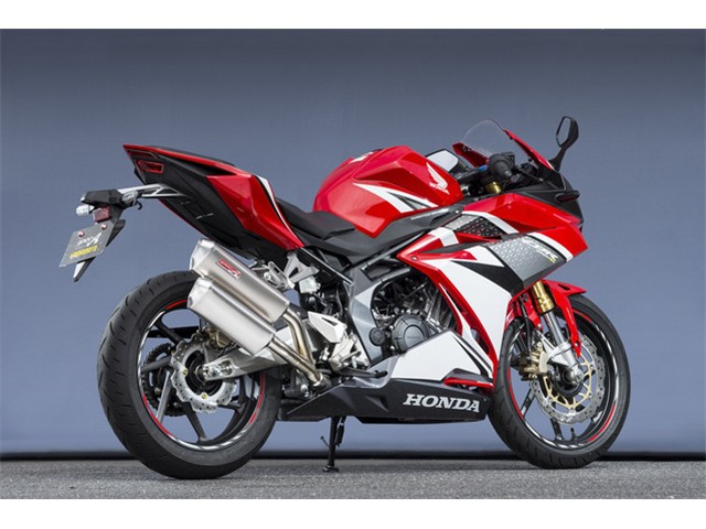 Yamamoto ヤマモトレーシング マフラー 17～25 CBR250RR SLIP-ON TWIN 2017年～2025年 10265-02TTA