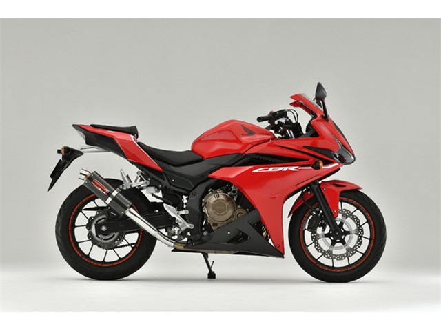 Yamamoto ヤマモトレーシング マフラー 16～18 CBR400R SLIP-ON カーボン 2016年～2018年 10417-01NCB