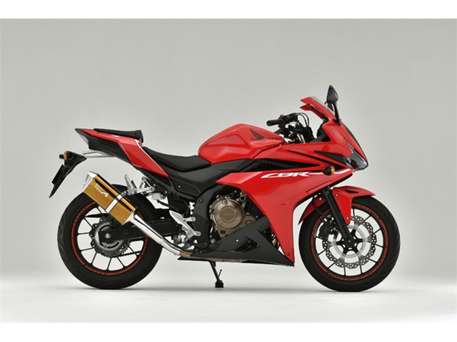 Yamamoto ヤマモトレーシング マフラー 16～18 CBR400R SLIP-ON TYPE-SA ゴールド 2016年～2018年 10417-01SAG｜MOTO-OCC 店