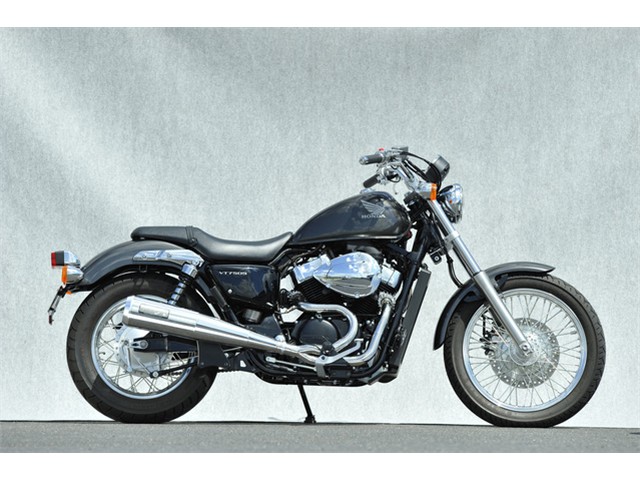 Yamamoto ヤマモトレーシング マフラー VT750S SUS2-1 メガホン 10752-61MSN