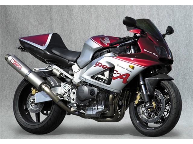 Yamamoto ヤマモトレーシング マフラー CBR929RR TI4-2-1 UP-TYPE チタン 10902-21TTR
