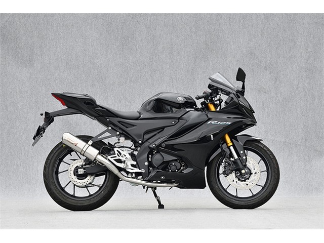 Yamamoto ヤマモトレーシング マフラー YZF-R125 TI UP-TYPE オーバル 2023年～ 20125-71TON