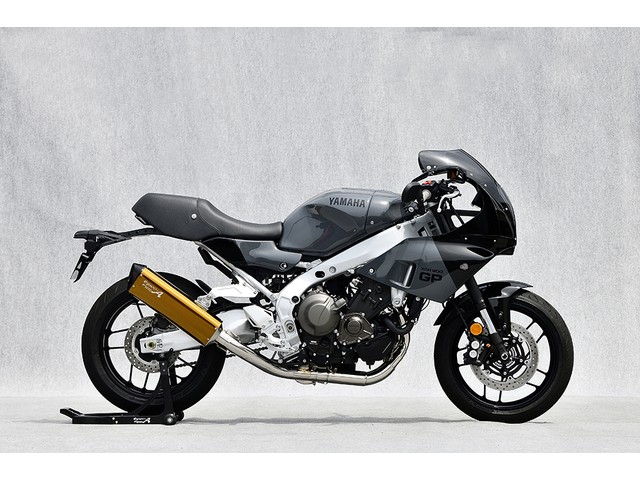 Yamamoto ヤマモトレーシング マフラー XSR900GP/22～25XSR900 TI3-1 TYPE-SA ゴールド ブラックエンド 2024年～ 20900-3SAGB