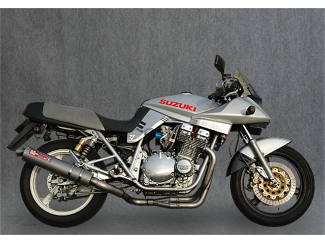 Yamamoto ヤマモトレーシング マフラー GSX1100S カタナ TI4-1 チタン 31100-11TTB