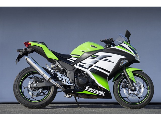 Yamamoto ヤマモトレーシング マフラー 13～17 Ninja250 SUS SLIP-ON チタン 2013年～2017年 40252-01NTB