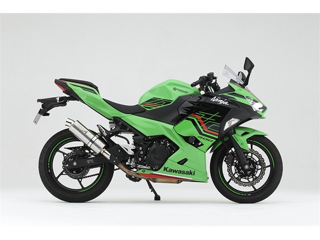 Yamamoto ヤマモトレーシング マフラー 18~ Ninja400 SLIP-ON チタン 2018年~ 40406-01NTB