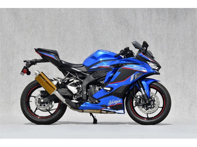 Yamamoto ヤマモトレーシング マフラー ZX-4R SLIP-ON DOWN TYPE-S ゴールド 2023年~ 40408-01NSG
