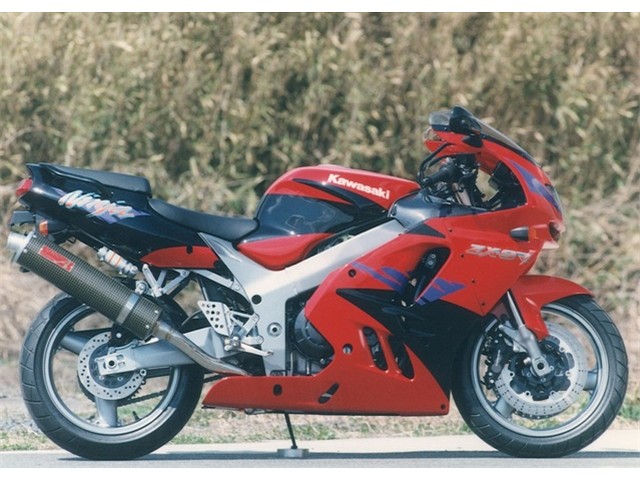 Yamamoto ヤマモトレーシング マフラー ZX-9R SUS SLIP-ON カーボン ～1997年 40901-01NCB