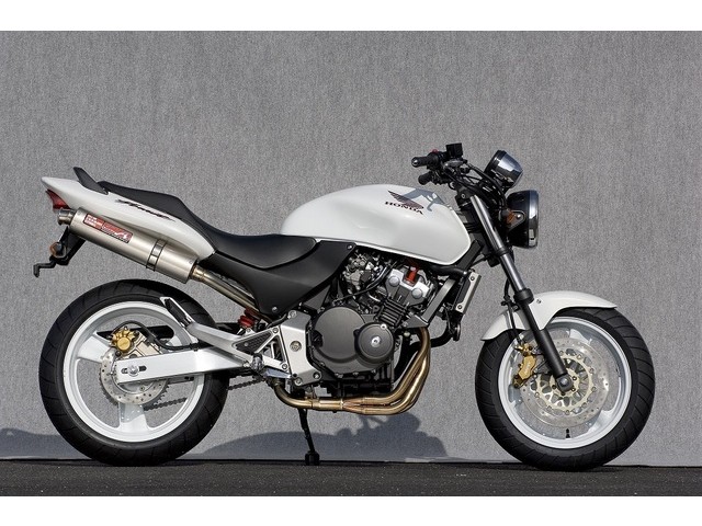 Yamamoto ヤマモトレーシング マフラー HORNET250 SUS4-1 チタン 10253-11STB