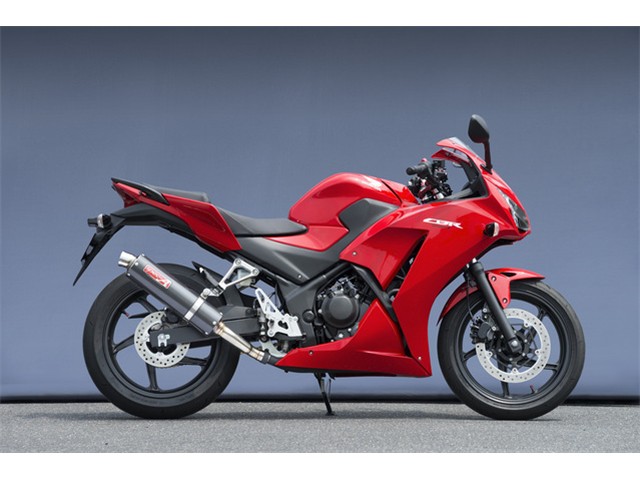 Yamamoto ヤマモトレーシング マフラー CBR250R SUS SLIP-ON カーボン 2014年～2016年 10264-01NCB