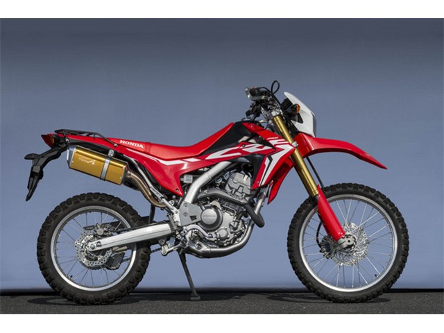 Yamamoto ヤマモトレーシング マフラー CRF250L SUS SLIP-ON TYPE-SA ゴールド 2017年～2020年 10266-01SAG