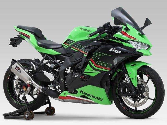 YOSHIMURA ヨシムラ スリップオン マフラー HEPTA FORCE TSS サイクロン EXPORT SPEC 政府認証 SSF(サテンフィニッシュカバー) Ninja ZX-25R(23) 110-247-L23G0