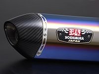 YOSHIMURA ヨシムラ 14MAJE S R77S CA EXP STBC チタンブルーカバー/カーボンエンドタイプ 110-364-5181B
