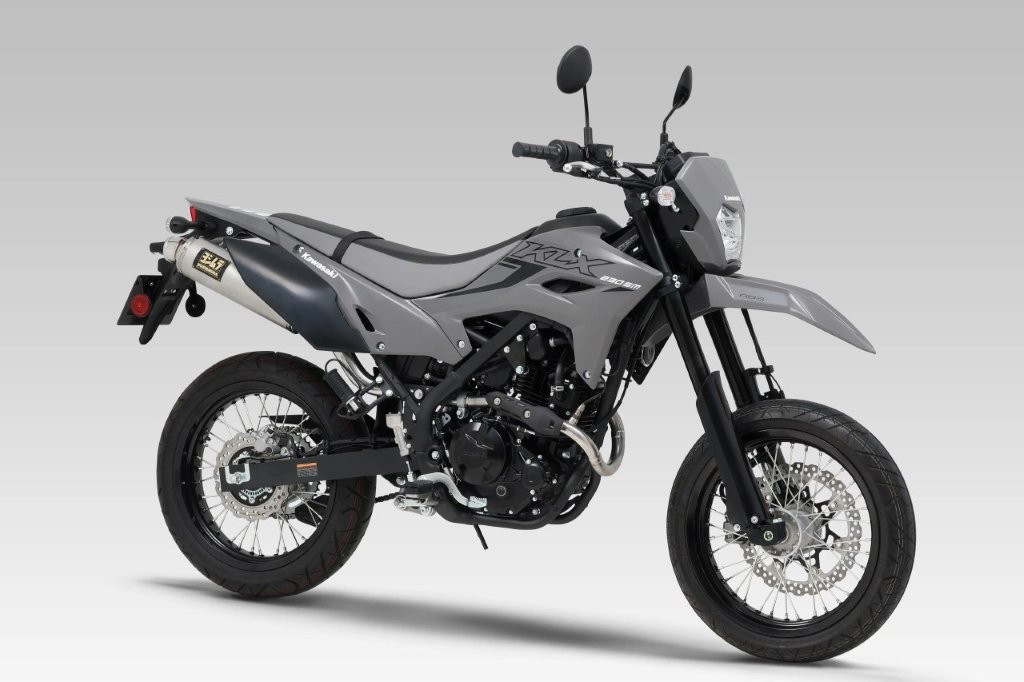 YOSHIMURA ヨシムラ KAWASAKI カワサキ KLX230/S/SHERPA/SM 機械曲 GP-M105 サイクロン マフラー (SS ステンレスカバー) 110A-239-5U50|MOTO-OCC 店