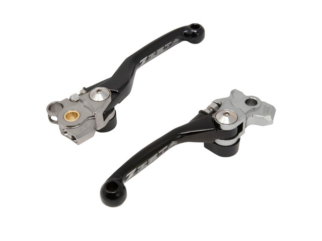 在庫有り ZETA ジータ PIVOTレバーセット BLK 3Fi KX450'19-'23 , KX250/X '21- ZE44-1121|MOTO-OCC 店