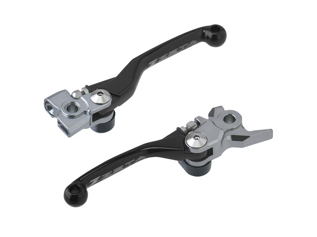 在庫有り ZETA ジータ PIVOTレバーセット BLK 3Fi Clutch:Brembo / Brake:Brembo'14- ZE44-4121|MOTO-OCC 店