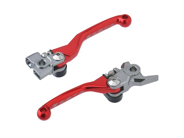 在庫有り ZETA ジータ PIVOTレバーセット RED 3Fi Clutch:Brembo / Brake:Brembo'14- ZE44-4123｜MOTO-OCC 店