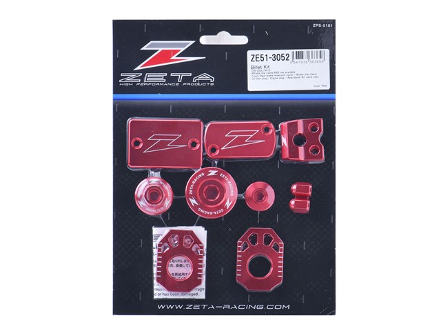 在庫有り ZETA ジータ ビレットキット RED CRF250L/M 12- ZE51-3052｜MOTO-OCC 店