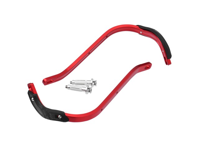 在庫有り ZETA ジータ アーマーガード Pro ベンド RED ZE71-8004｜MOTO-OCC 店