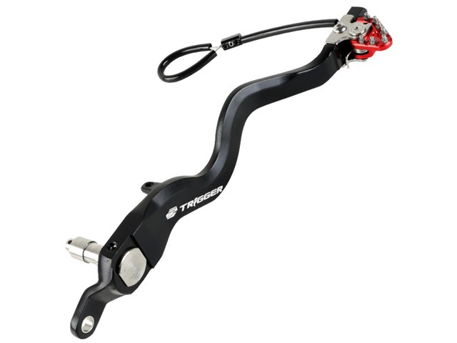 在庫有り ZETA ジータ ブレーキペダル RED KLX250/D-Tracker ZE90-7182|MOTO-OCC 店