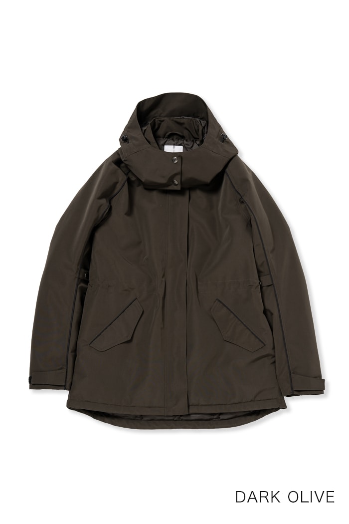 【18日限定！クーポン配布！】 RossoStyleLab ロッソスタイルラボ バイク用 秋冬 プロテクター レディース ウィンタージャケット ウェア ROJ1005 モッズコート ダークオリーブ