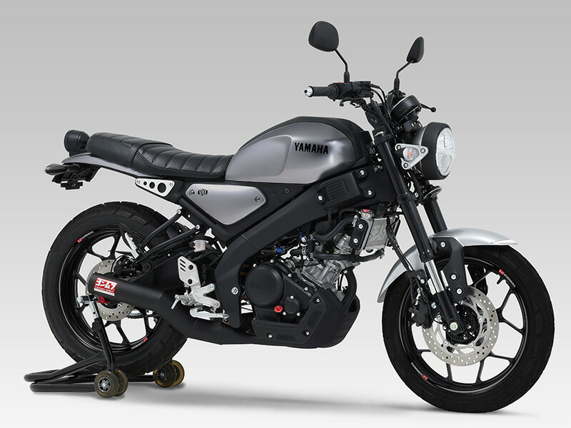 【15日限定！クーポン配布！】 ヨシムラ YOSHIMURA バイク用 マフラー 機械曲ストレート762サイクロン 政府認証 車種:XSR125 品番:110A-36C-6660
