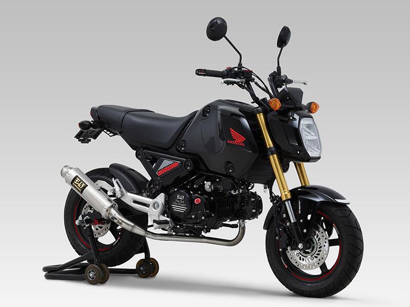 Dax125 ヨシムラ GP-MAGUNUM サイクロンマフラー 機械曲GP-MAGNUMサイクロン TYPE-DOWN EXPORT SPEC 政府認証