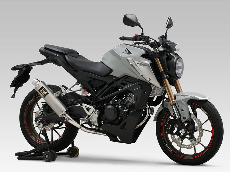 【15日限定！クーポン配布！】 ヨシムラ YOSHIMURA バイク用 マフラー 機械曲 GP-MAGNUM105サイクロン EXPORT SPEC 政府認証 (SS) ステンレスカバー 車種:CB125R(21) 品番:110A-45G-5U50