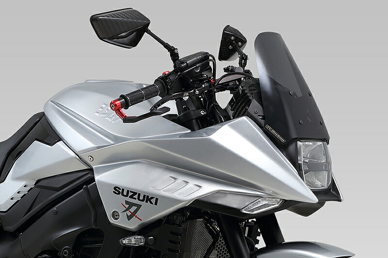 【20日限定！クーポン配布！】 ヨシムラ YOSHIMURA バイク用 スクリーン ウィンド アーマー 車種:KATANA 品番:522-199-1001｜moto-zoa 店