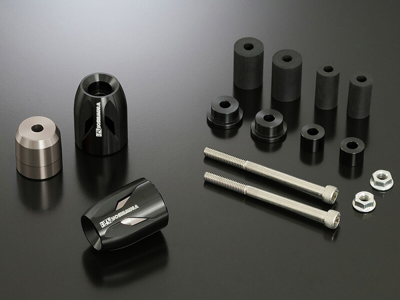 【20日限定！クーポン配布！】 ヨシムラ YOSHIMURA バイク用 ハンドルバーエンドHigh Line 汎用φ14～19 スレートグレー 品番:696-0H6-5200｜moto-zoa 店