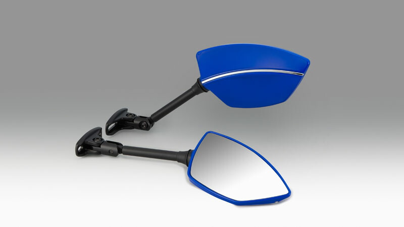 楽天市場】キジマ (kijima) バイク バイクパーツ TECH03ミラー/ブルー