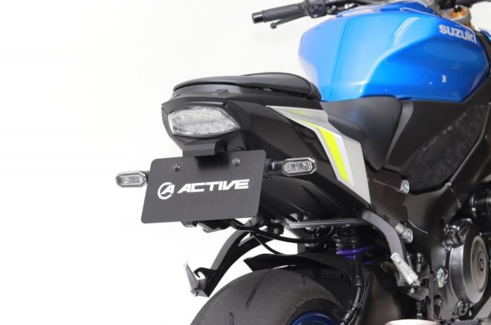 【25日限定!クーポン配布!】 ACTIVE (アクティブ) バイク用 フェンダーレスキット LEDナンバー灯付き GSX-S1000 '22|moto-zoa 店