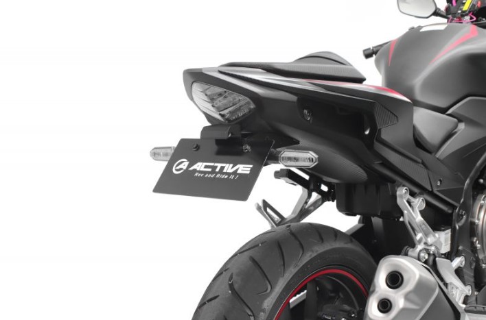 ACTIVE フェンダーレスキット CBR250RR アクティブ ACTIVE フェンダーレスキット ブラック [LEDナンバー灯付き