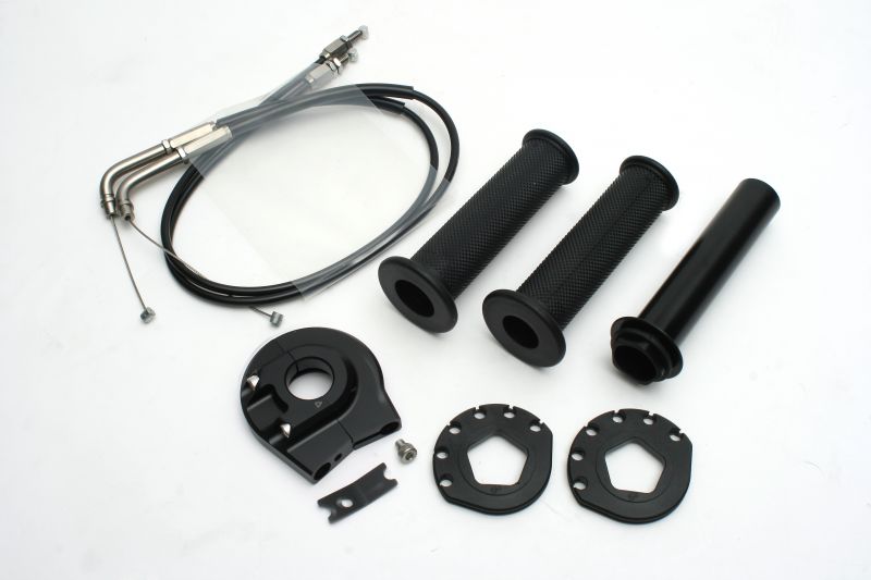 ACTIVE(アクティブ)バイク用 ハイスロットル ハイスロKIT [EVO2] ブラック ラージボディー 巻取φ50/52 YZF-R1/M 15-19 1065306